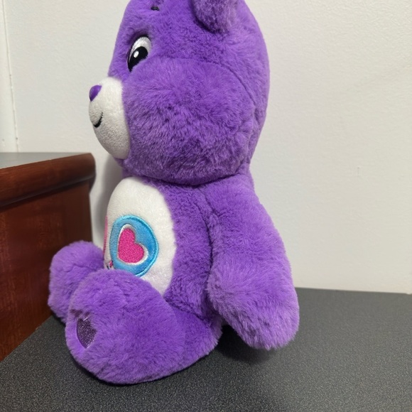 Purple Plush Bear Toy - Picture 3 of 9